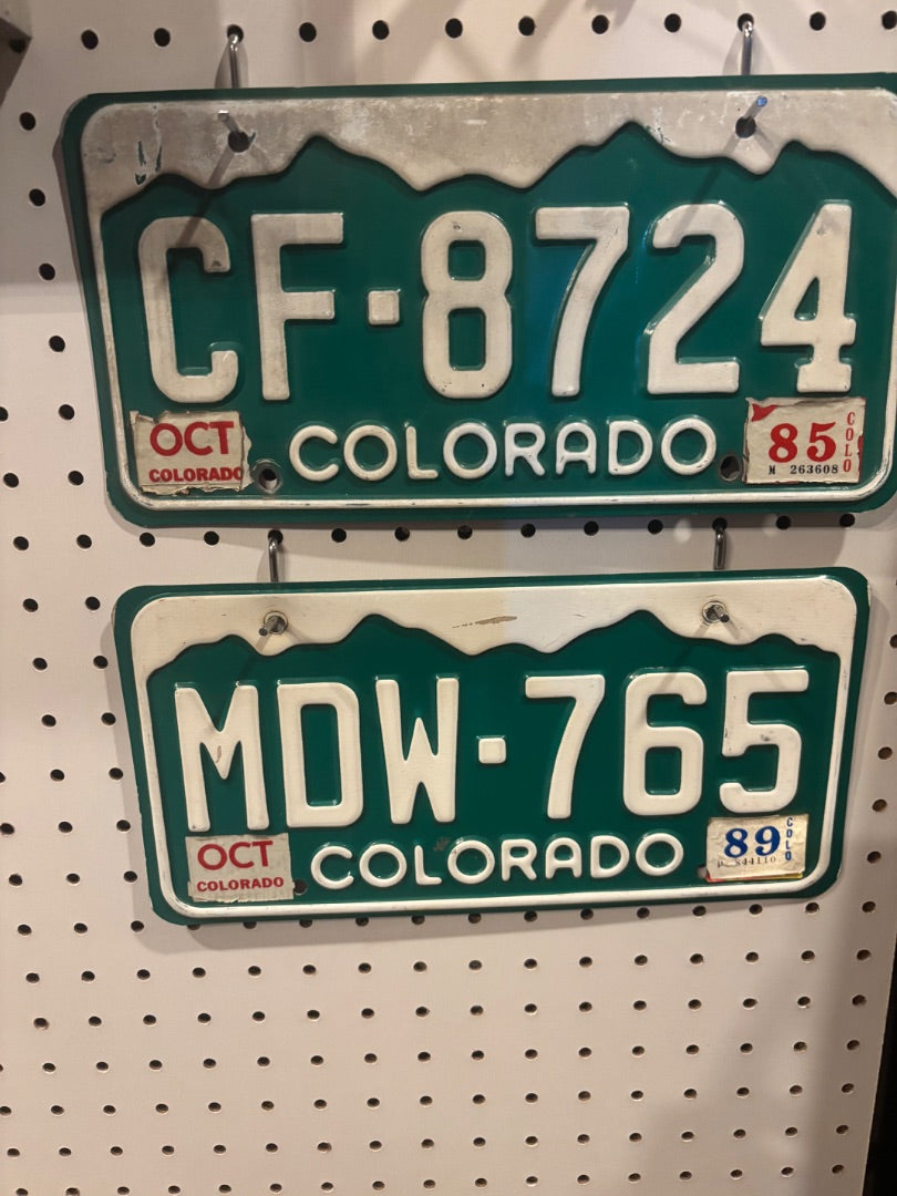 1985 plate