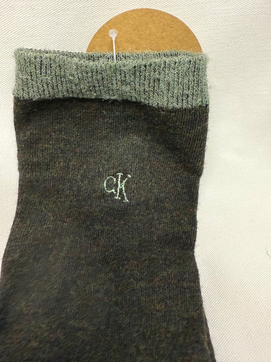 Brown/Mint Calvin Klien Socks