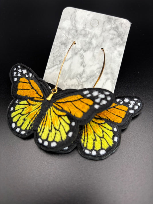 Butterflies earrings