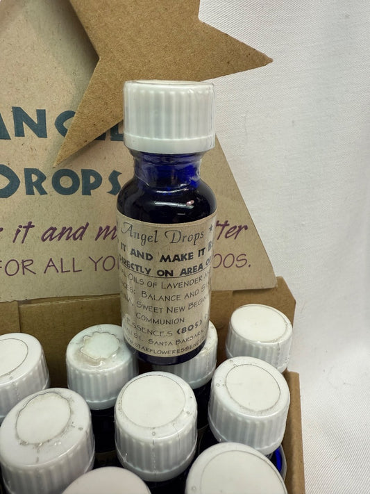 Blue Starflower Essence Angel Drops - pure essential oil & flower essences, 1/2oz