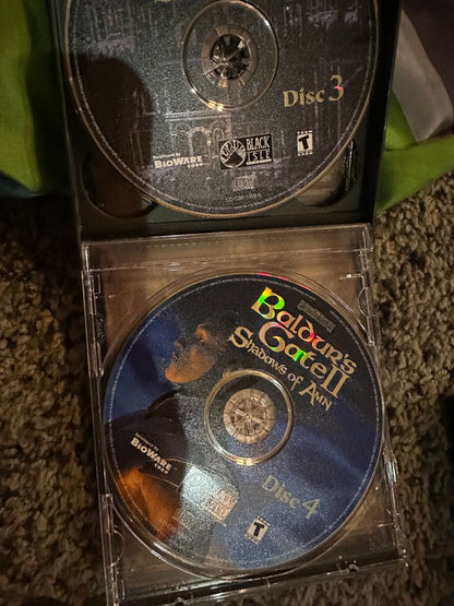 Balders Gate II - Collectors Edition Video Game, 6 x 4 x 2