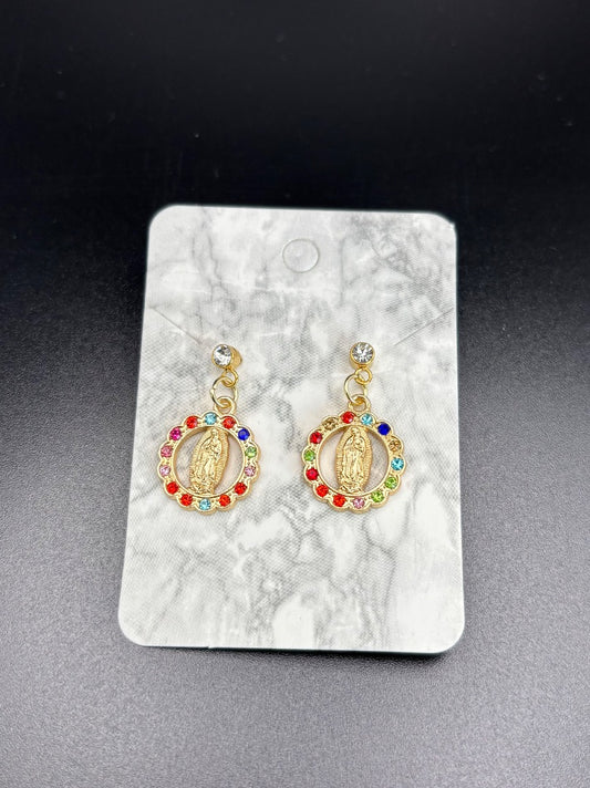 Lady of Guadalupe earrings