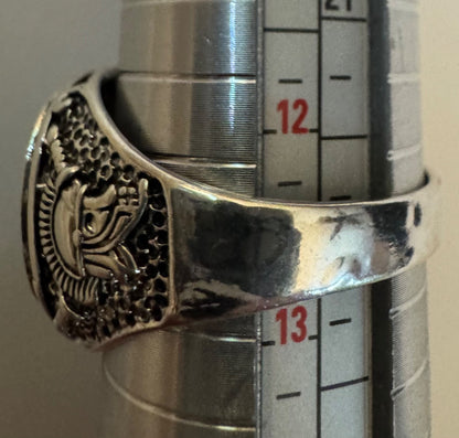 Mens 925 turqcolor ring 12 1/2