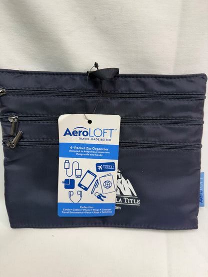 Blue Areoloft 4pocket travel organizer