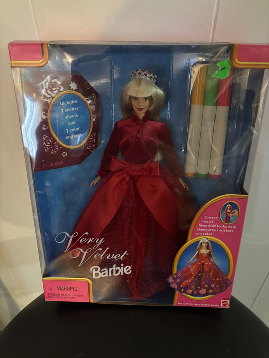 Very velvet Barbie
