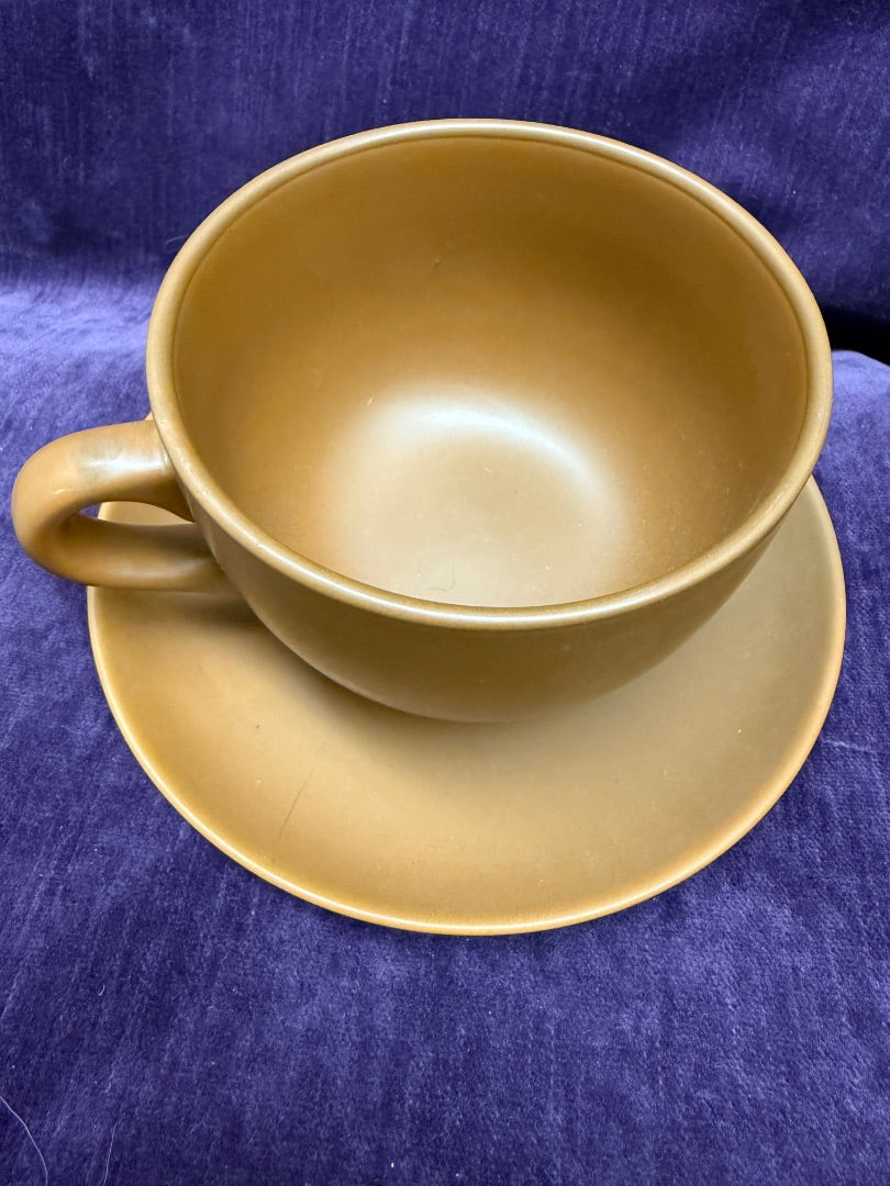 Coco Mora Latte Art Mug with Saucer, 10oz