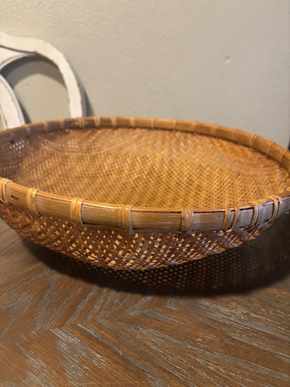 Winnowing basket