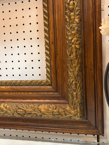 antique American Victorian wood frame