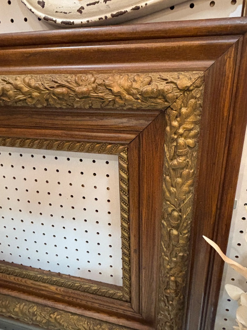 antique American Victorian wood frame