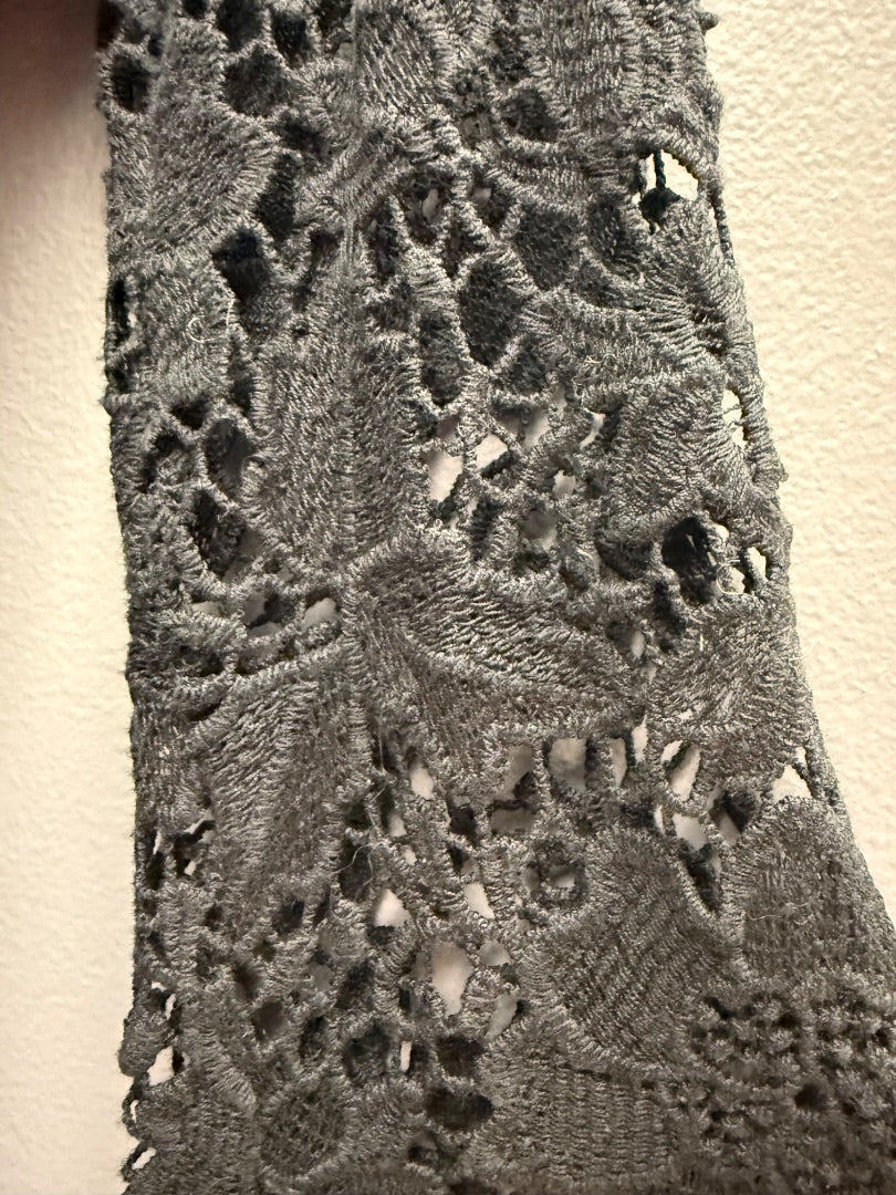 Black Velvet Evening Dress, Med