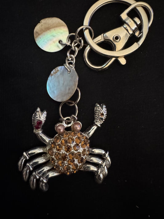 Crab keychain