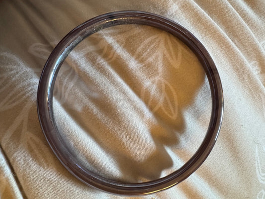 Purple iridescent bangle