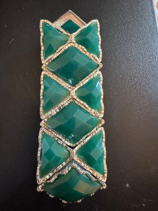Large Green Stretchy bracelet