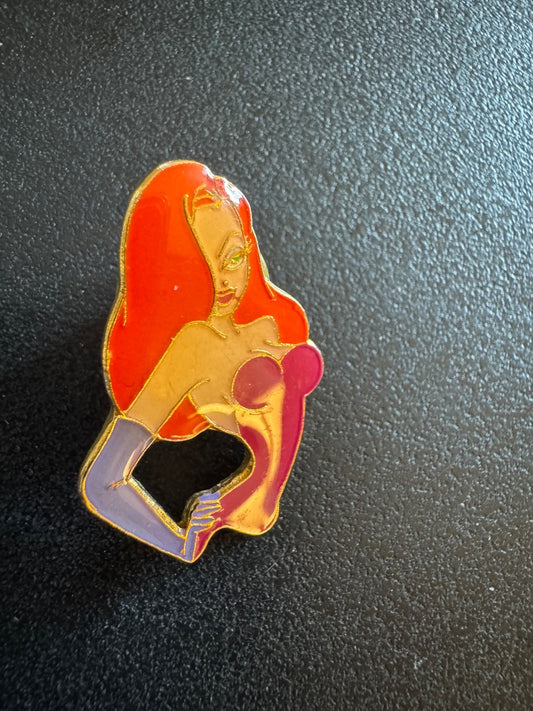 Jessica Rabbit waist up pushpin