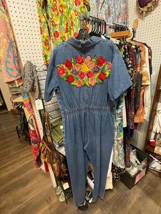 Upcycled vintage jumpsuit