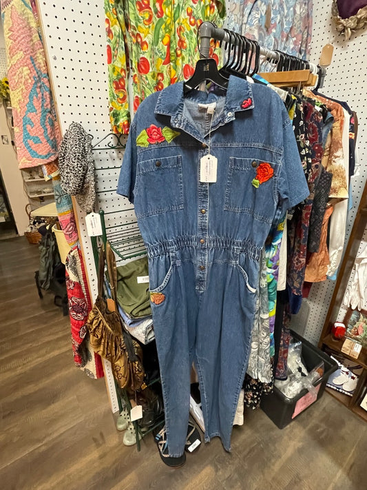 Upcycled vintage jumpsuit