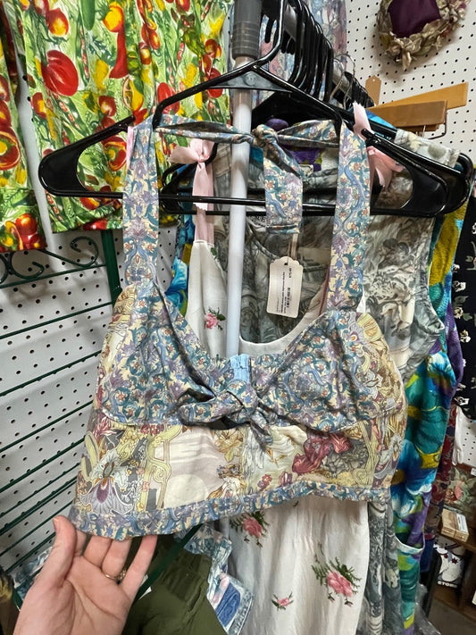Handmade crop top, size L