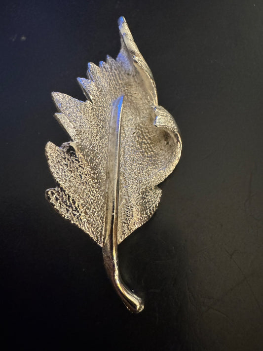 Vtg Silver Tone ?Possible Coro Pegasus brooch (hallmark not clear)