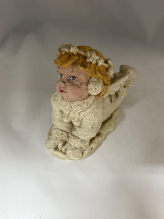 Tan  Ceramic doll, Small