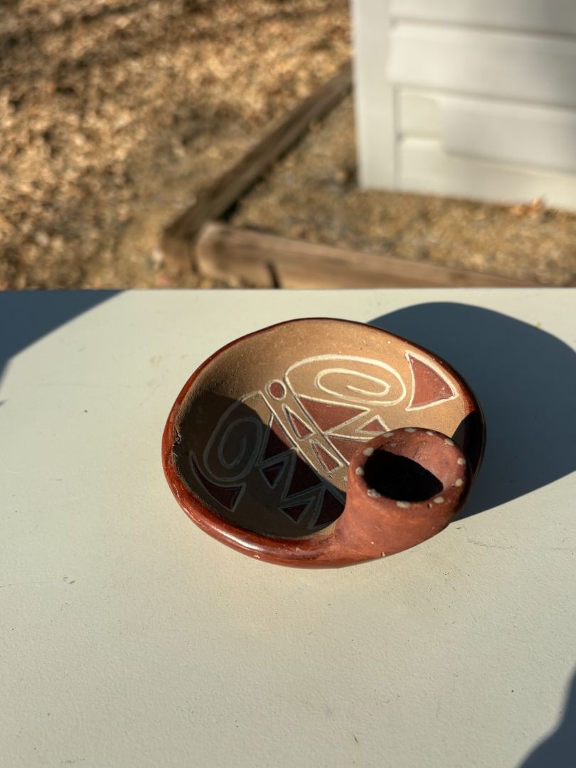 Native american mini pottery bowl