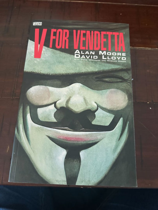 Softcover V for Vendetta - USED, 12 x 7 x 2