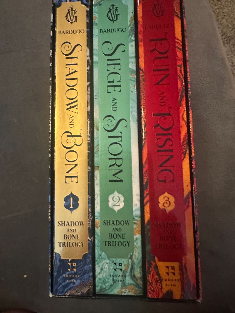 Softcover Shadow and Bone Trilogy Boxset - Like New, 12 x 8 x 5