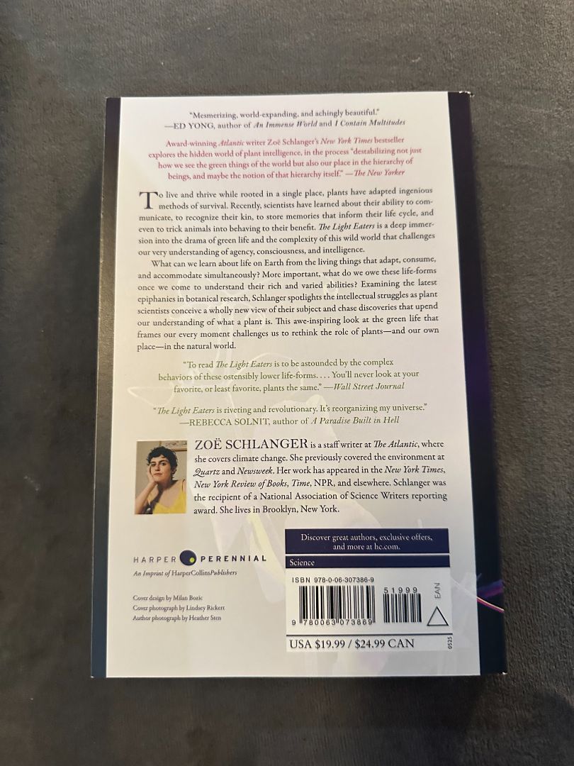 Paperback The Light Eaters, 8 x 4 x 1
