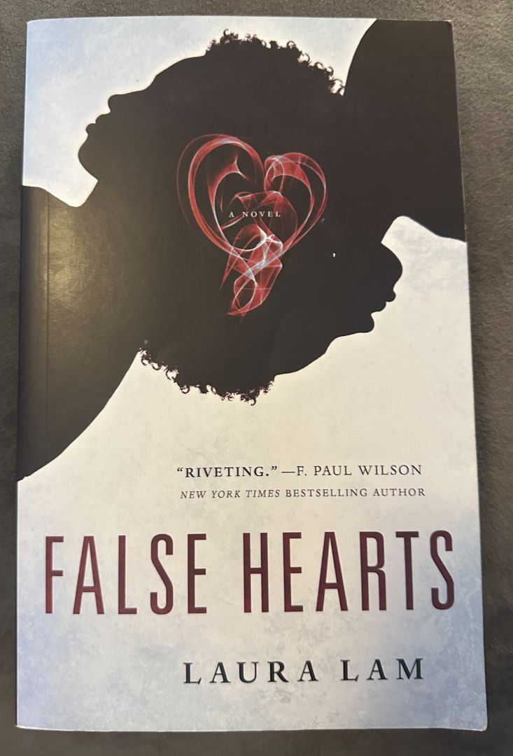 Paperback False Hearts, 8 x 4 x 1