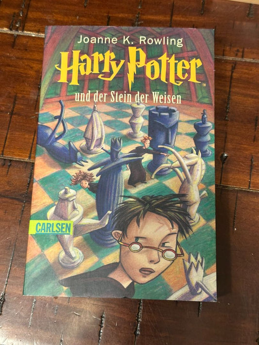 Paperback German: Harry Potter and the Goblet of Fire, 6 x 4 x 1