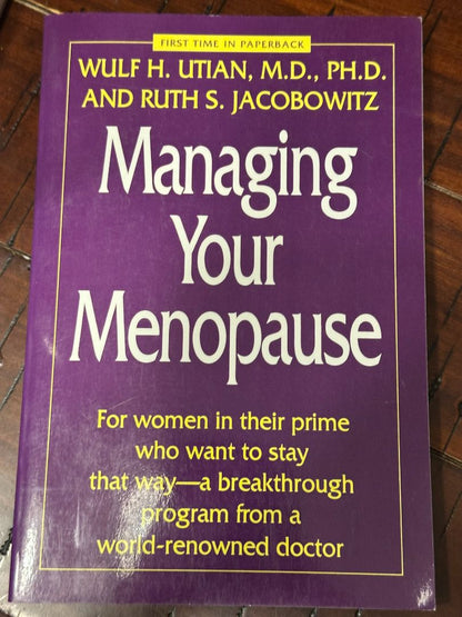 Managing Your Menopause, 10 x 4 x 1