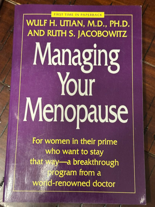 Managing Your Menopause, 10 x 4 x 1
