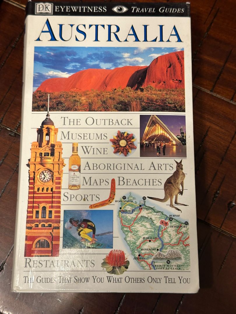 Australia Eyewitness Travel guide, 8 x 3 x 1