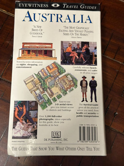 Australia Eyewitness Travel guide, 8 x 3 x 1