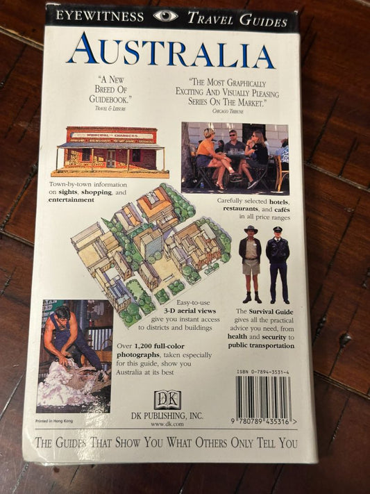 Australia Eyewitness Travel guide, 8 x 3 x 1