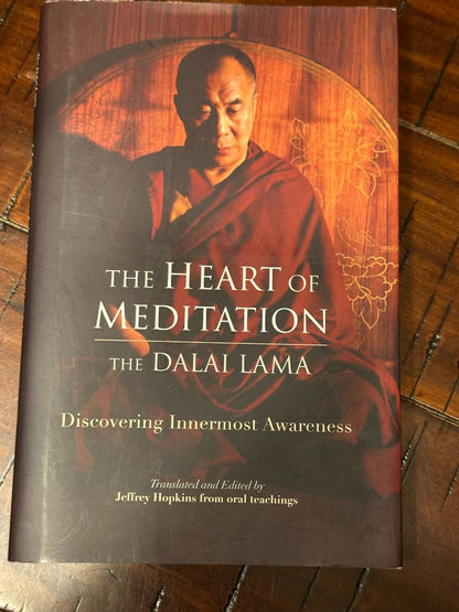 Hardcover The Heart of Meditation - Dalai Lama