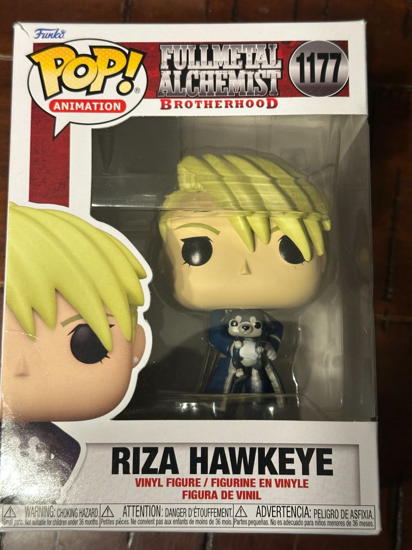 Funko POP USED - Riza Hawkeye, 6 x 4 x 3