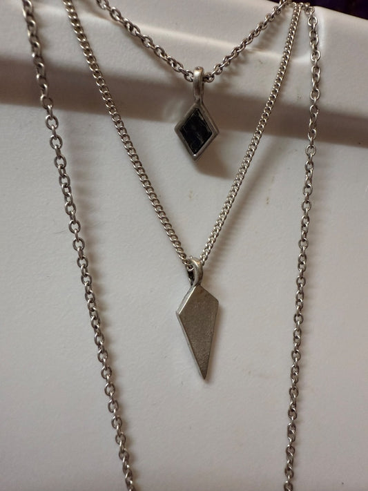 Wadsworth Three strand Necklace