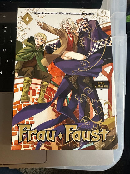 Manga Frau Faust - Vol 4, 8 x 5 x 1