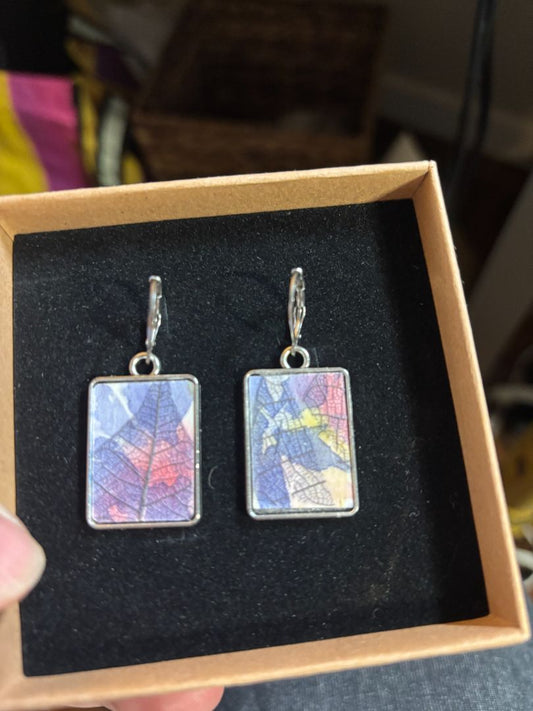 Flower/Leaf Earrings