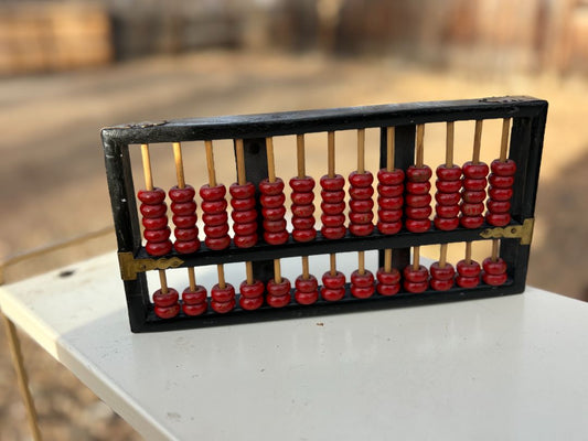 Vintage Lotus Flower Abacus