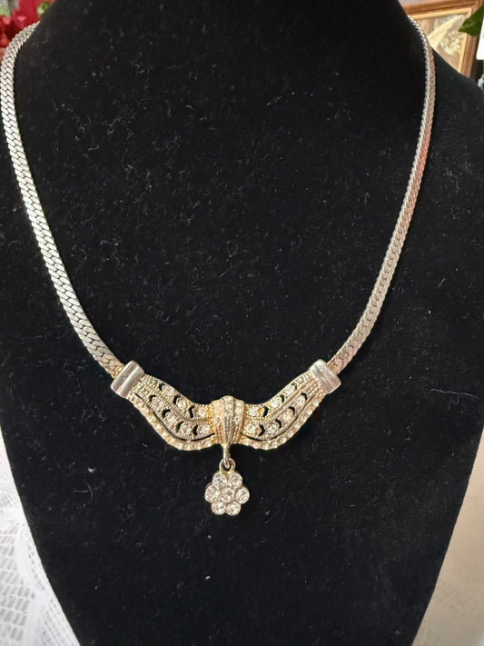 Sterling Silver  Braided chain necklace