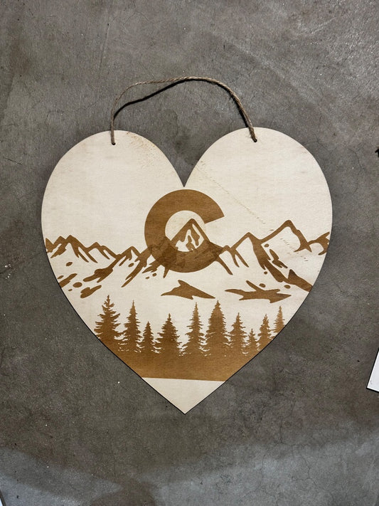 Decorative Wall Sign Colorado