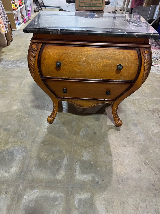 Bombay table with Marble top