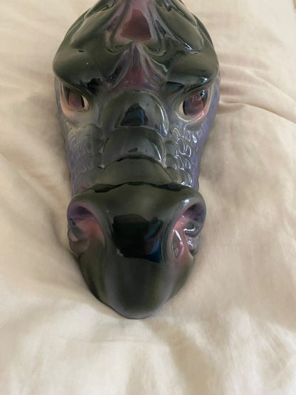 Multi unknown Whimsical Dragon Head, 7”