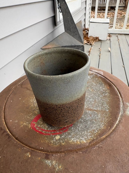 Two tone mini pottery