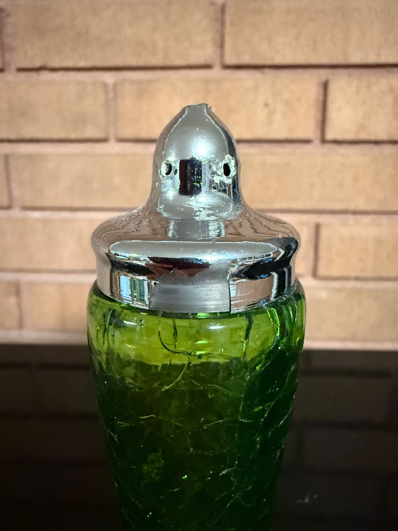Green Kanawha MCM Kanawha Salt or Pepper Shaker, 6 3/4” tall