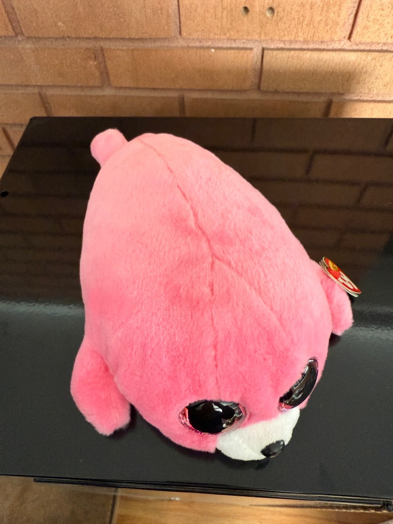 Pink Ty Beanie Boos Pierre the Pink Otter by Ty, 11” long