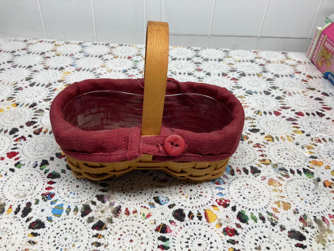 Longberger basket 2 slots