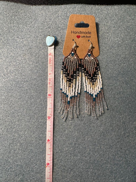 Multi Always Bead Grateful Seed Bead Earrings, Varies