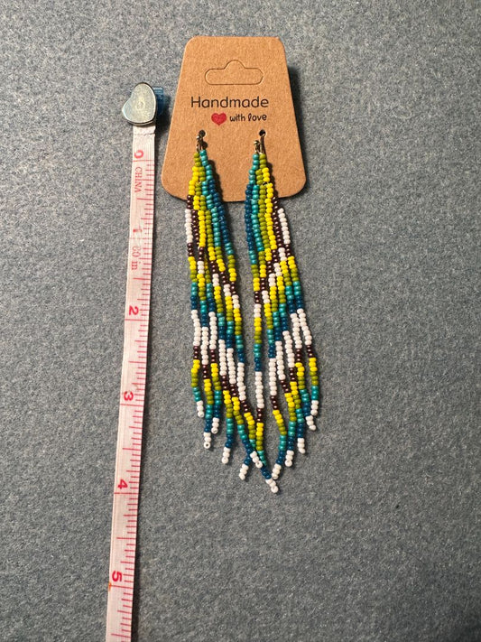Multi Always Bead Grateful Seed Bead Earrings, Varies